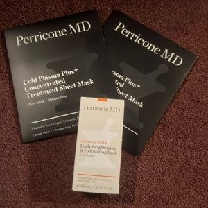 Perricone MD Vitamin C Ester peel and 2 treatment sheet masks